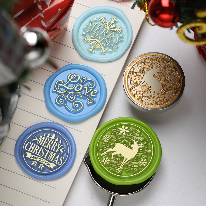 Silver Copper Head Epistolary Reverie Series - Wax Seal Stamps - 图片 3