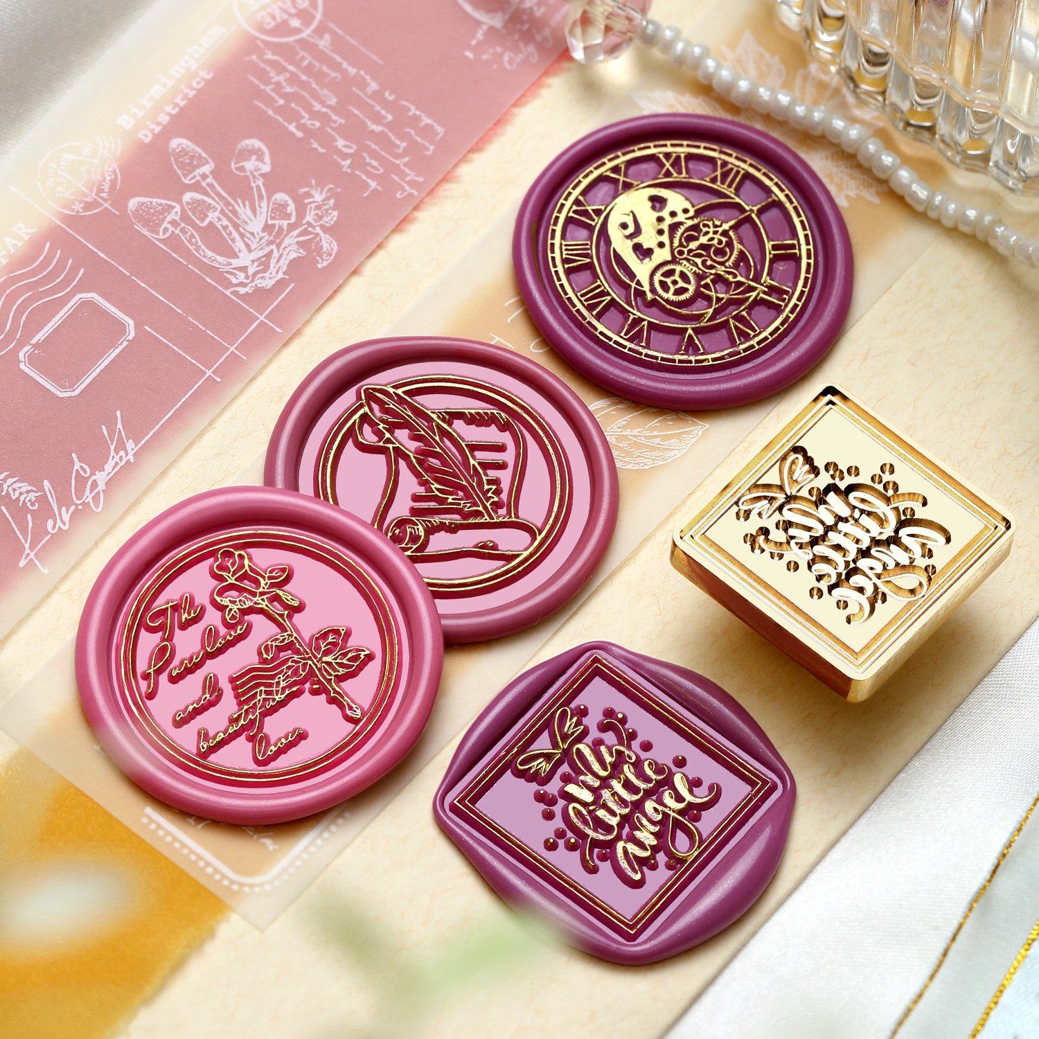 Wonderland Reverie Series - Wax Seal Stamps - 图片 2