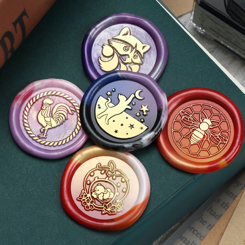 Nocturnal Fables & Ethereal Menagerie Series - Wax Seal Stamps - 图片 2
