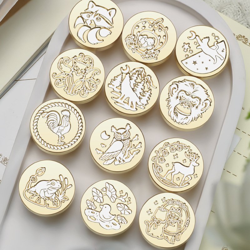 Nocturnal Fables & Ethereal Menagerie Series - Wax Seal Stamps - 图片 4