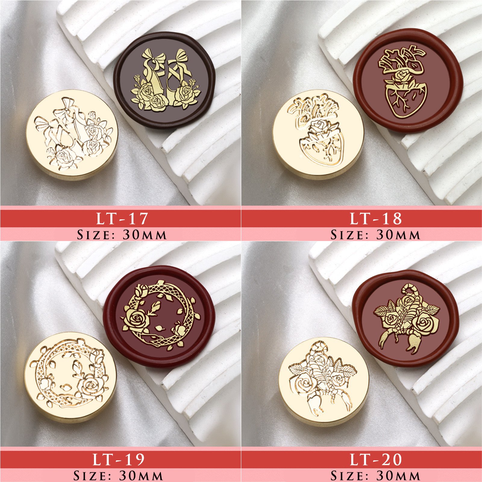 Nightingale and the Rose Garden Series - Wax Seal Stamps - 图片 8