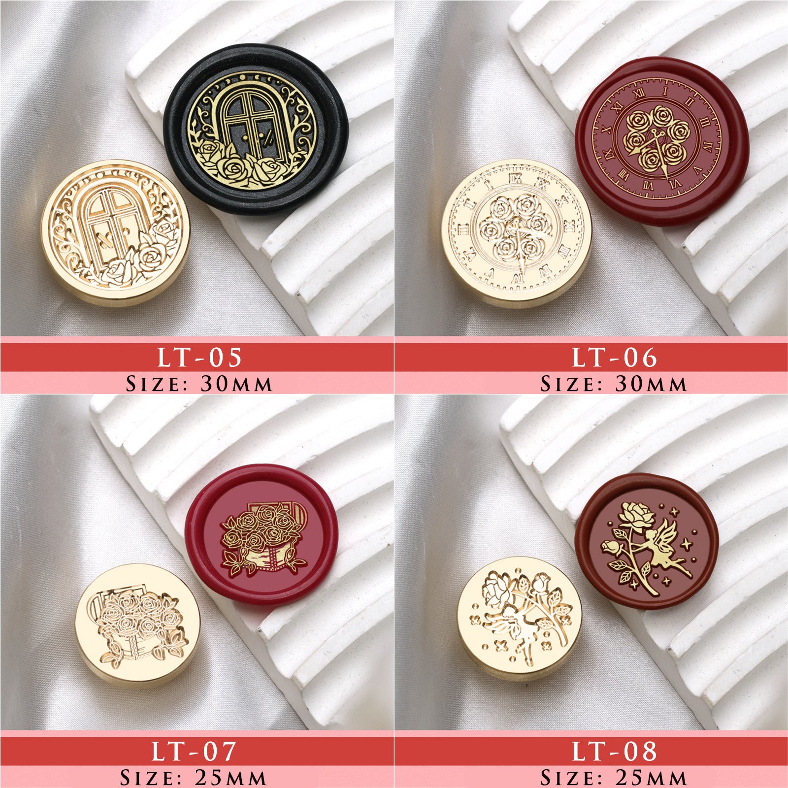 Nightingale and the Rose Garden Series - Wax Seal Stamps - 图片 5