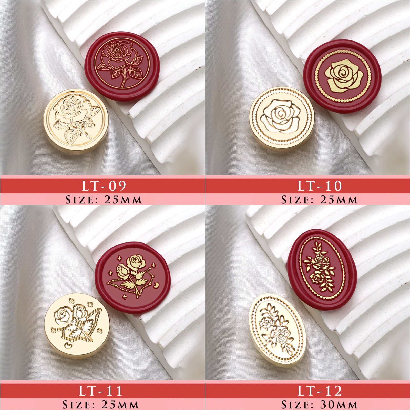 Nightingale and the Rose Garden Series - Wax Seal Stamps - 图片 6