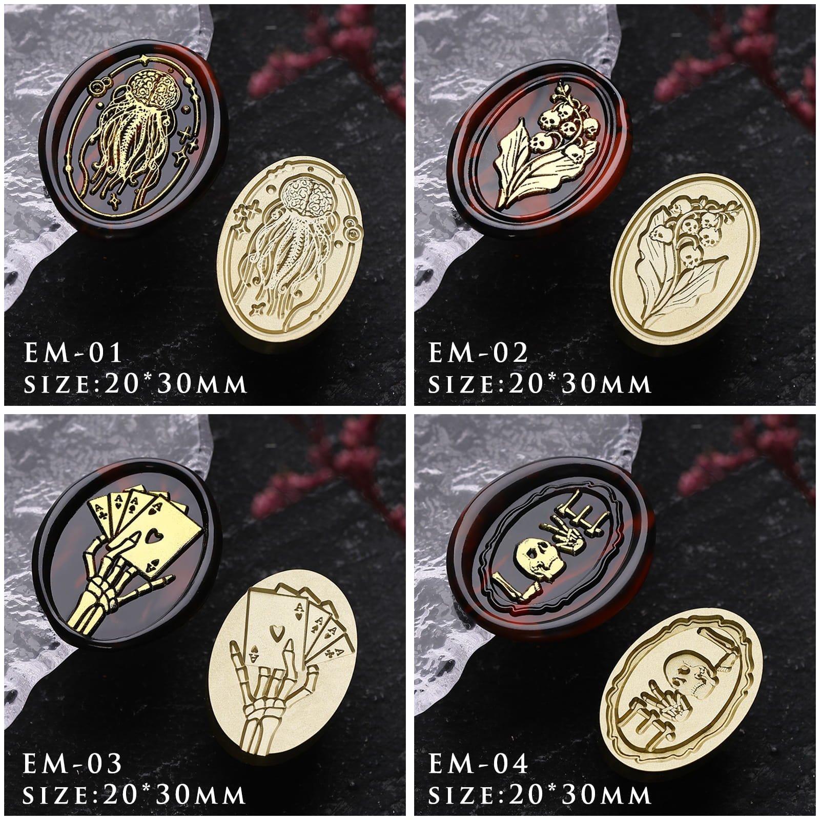 Arcane Echoes Series - Wax Seal Stamps - 图片 4