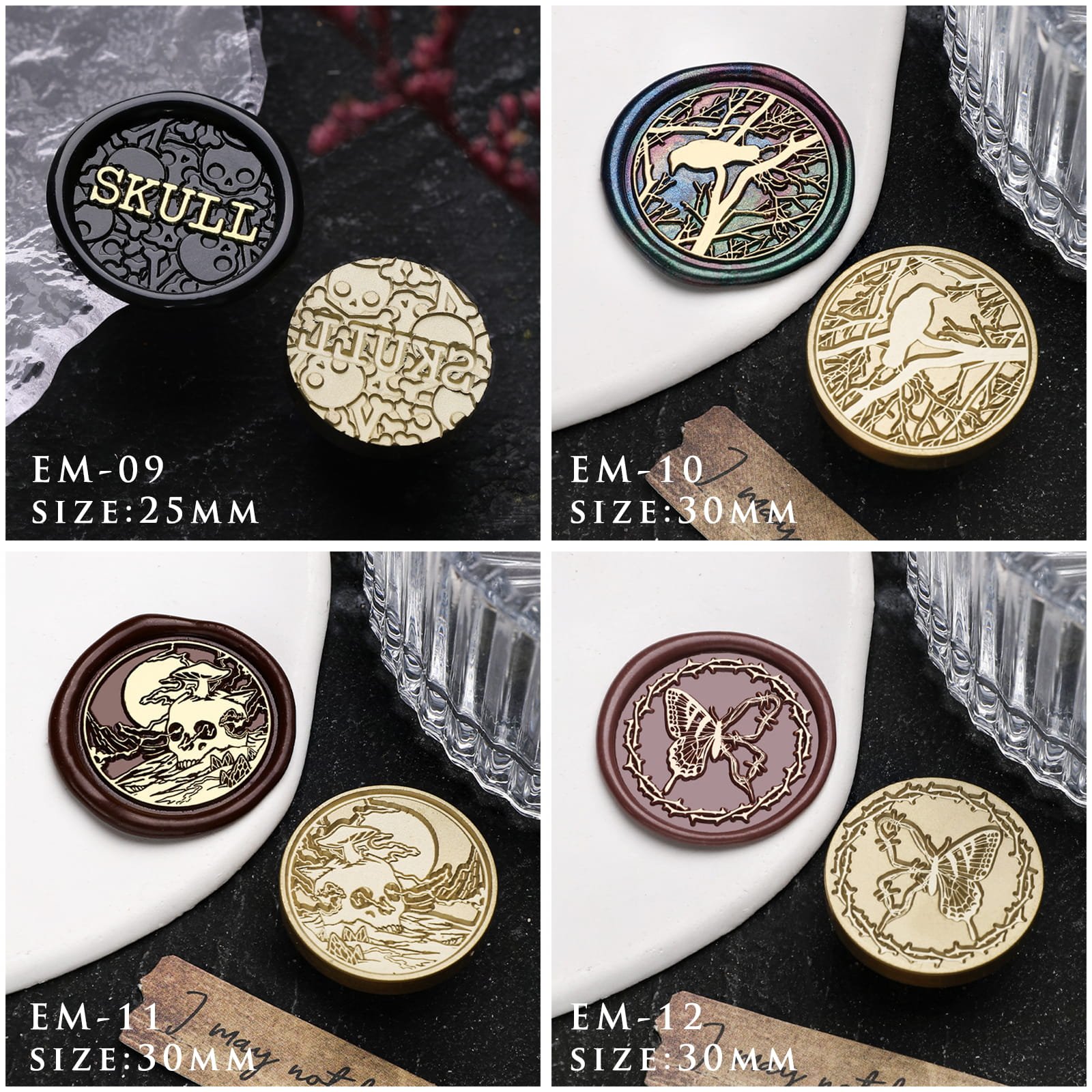 Arcane Echoes Series - Wax Seal Stamps - 图片 6