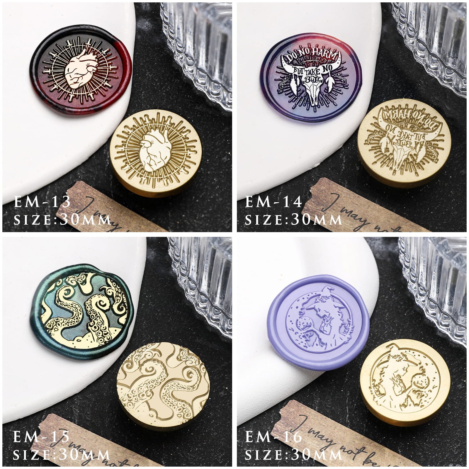 Arcane Echoes Series - Wax Seal Stamps - 图片 7
