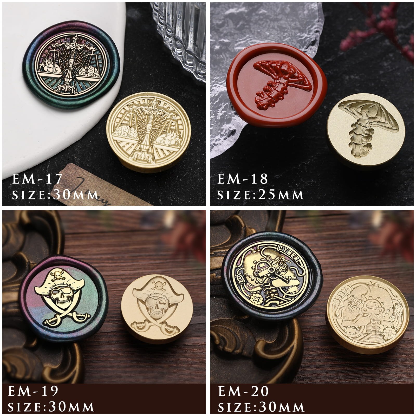 Arcane Echoes Series - Wax Seal Stamps - 图片 8