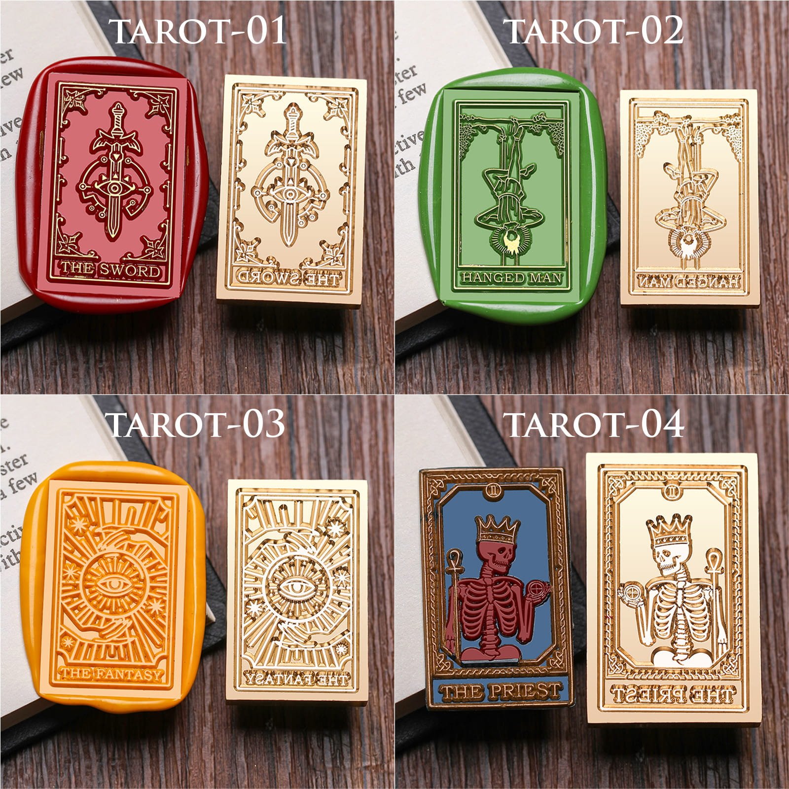 Celestial Divination Tarot Series - Wax Seal Stamps - 图片 5