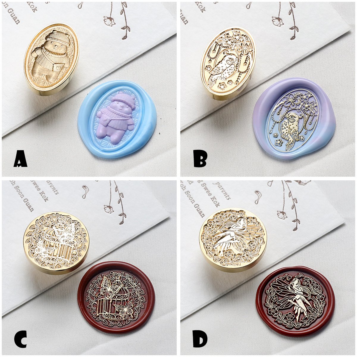 Fairy Tale & Whimsy Anthology Series - Wax Seal Stamps - 图片 2