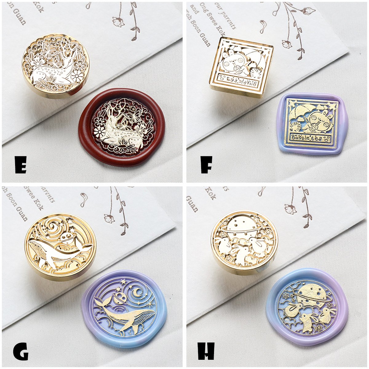 Fairy Tale & Whimsy Anthology Series - Wax Seal Stamps - 图片 3