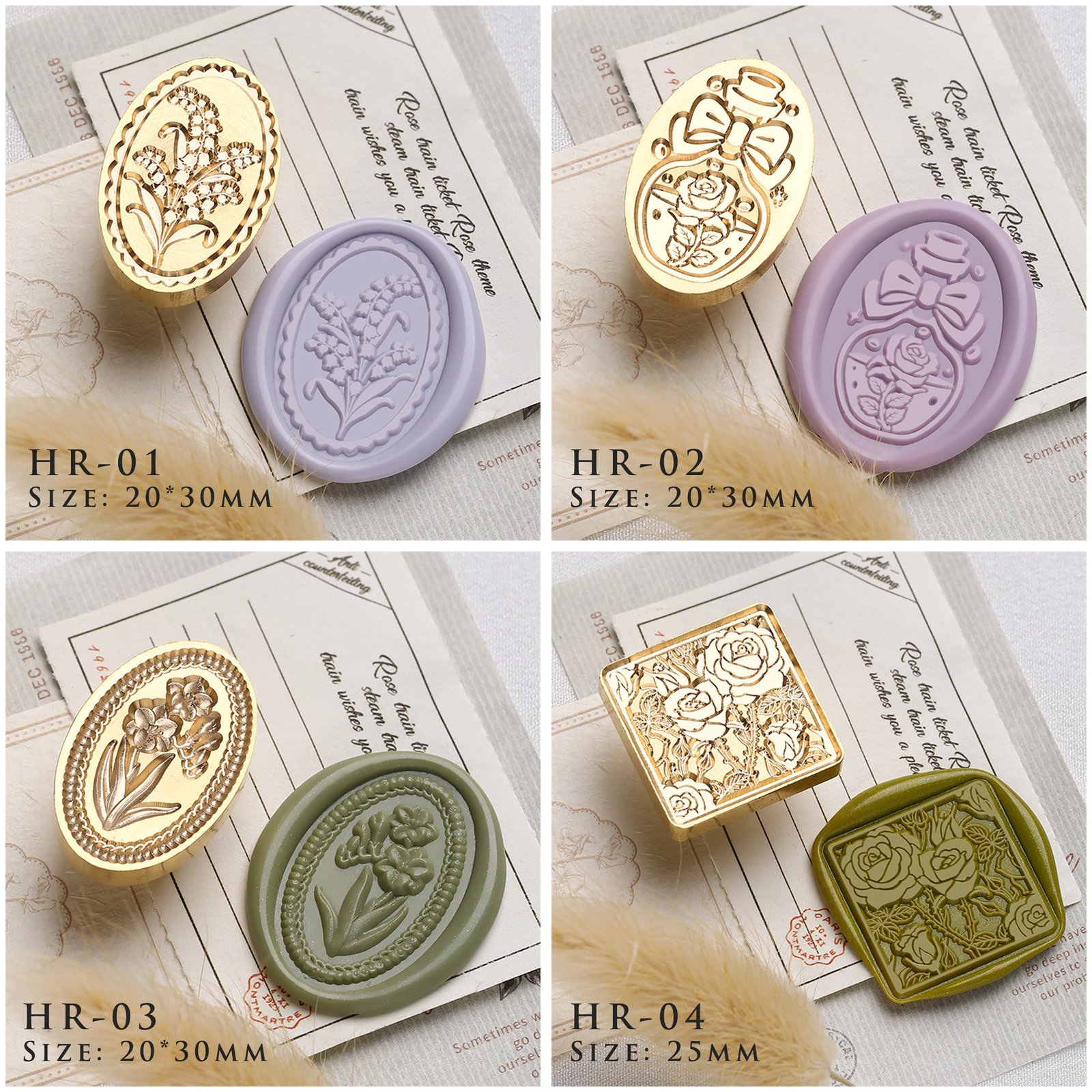 Floriography & Fables Series - Wax Seal Stamps - 图片 5
