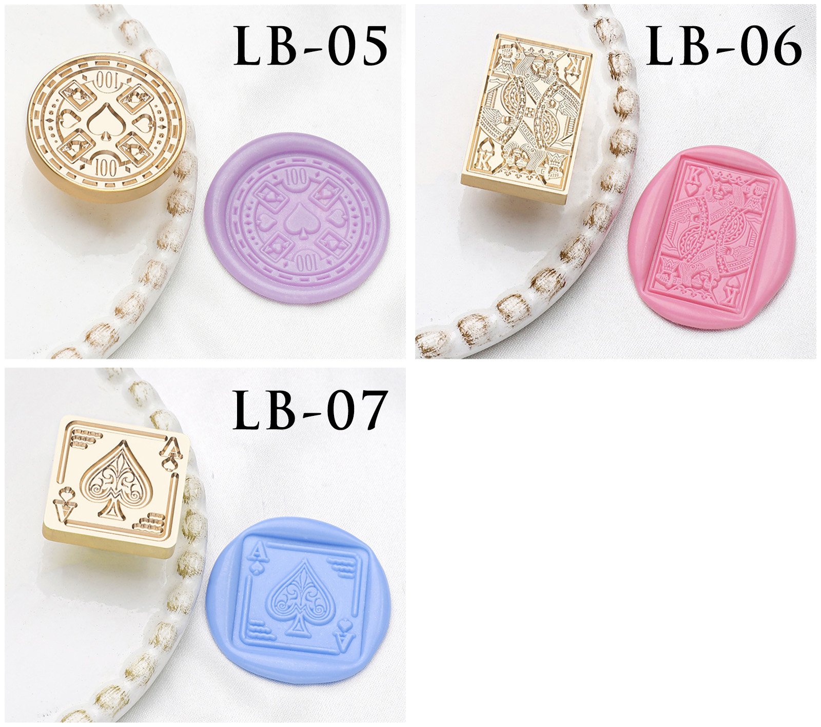 Gilded Gambit Series - Wax Seal Stamps - 图片 6