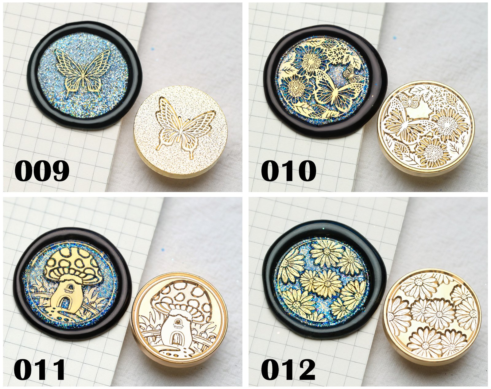 Nocturne Bloom Series - Wax Seal Stamps - 图片 6