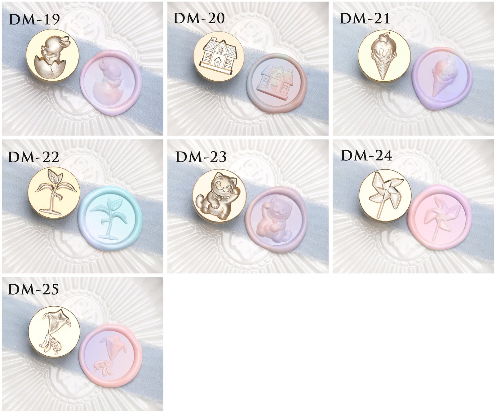 Puck's Fanciful Frolic Series - Wax Seal Stamps - 图片 6