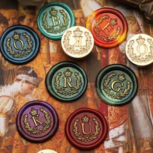 Sovereign's Crest Monogram Series - Wax Seal Stamps