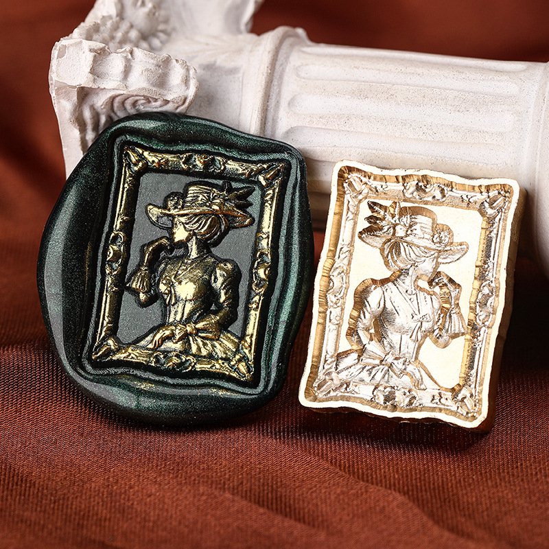Victorian Cameo & Muse Series - Wax Seal Stamps - 图片 4