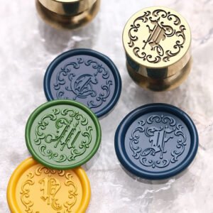 Victorian Ornate Monogram Series - Wax Seal Stamps