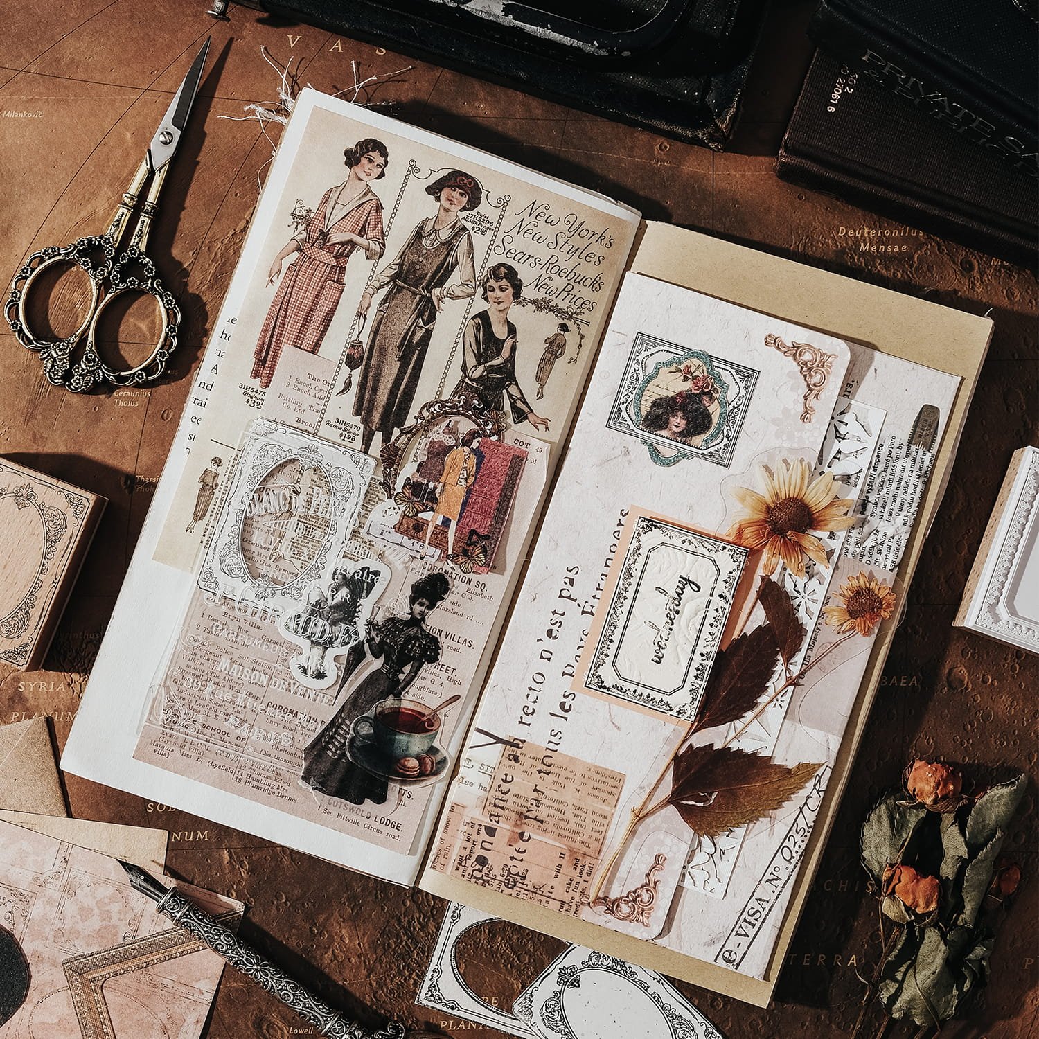 Baroque Fantasia Series - Wooden Rubber Stamps - 图片 5