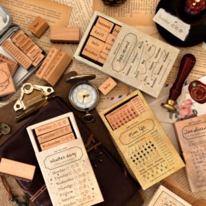 Celestial Chronicles Series - Wooden Rubber Stamps