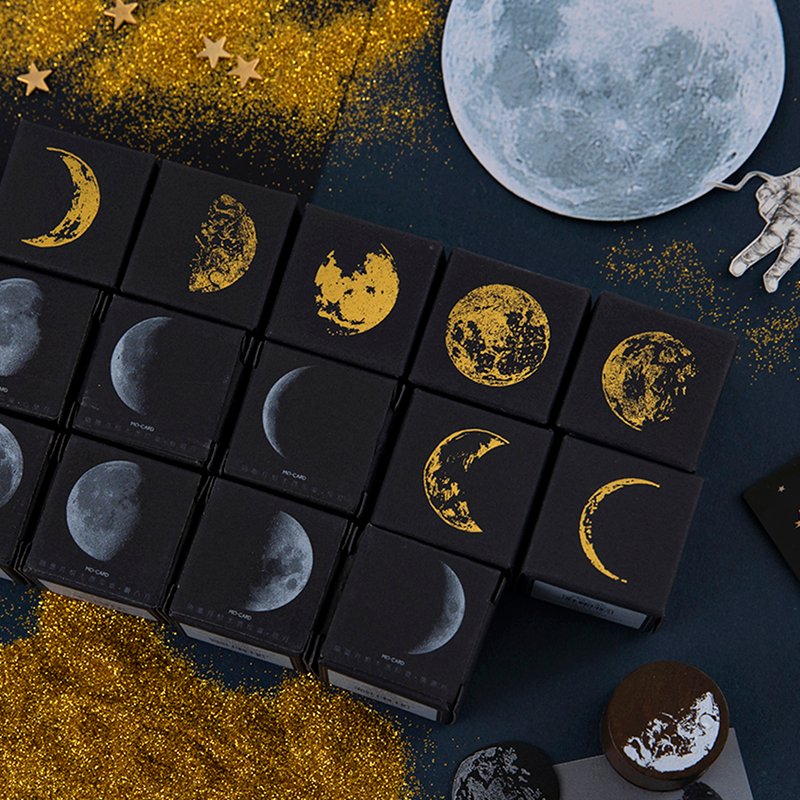 Lunar Chronicles Series - Wooden Rubber Stamps