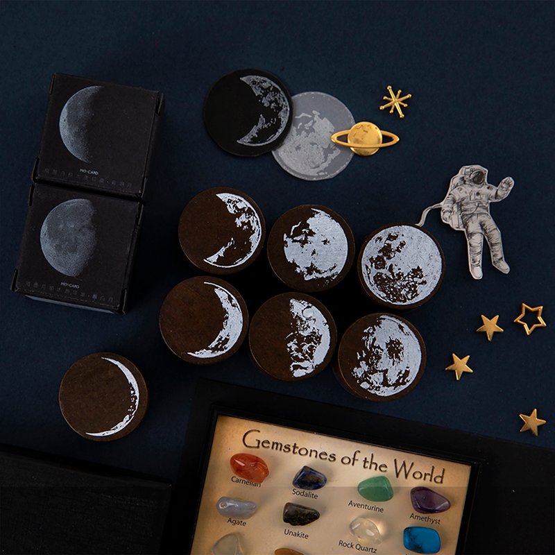 Lunar Chronicles Series - Wooden Rubber Stamps - 图片 4