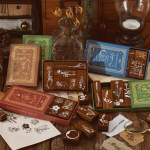 Whispers of the Wildwood Series - Wooden Rubber Stamps