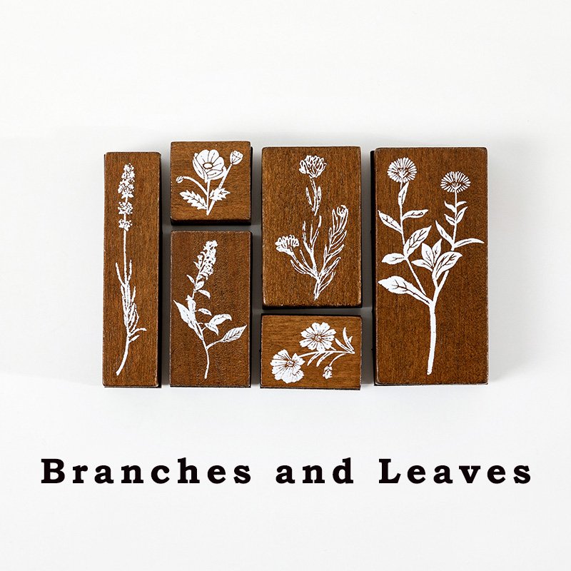 Whispers of the Wildwood Series - Wooden Rubber Stamps - 图片 5