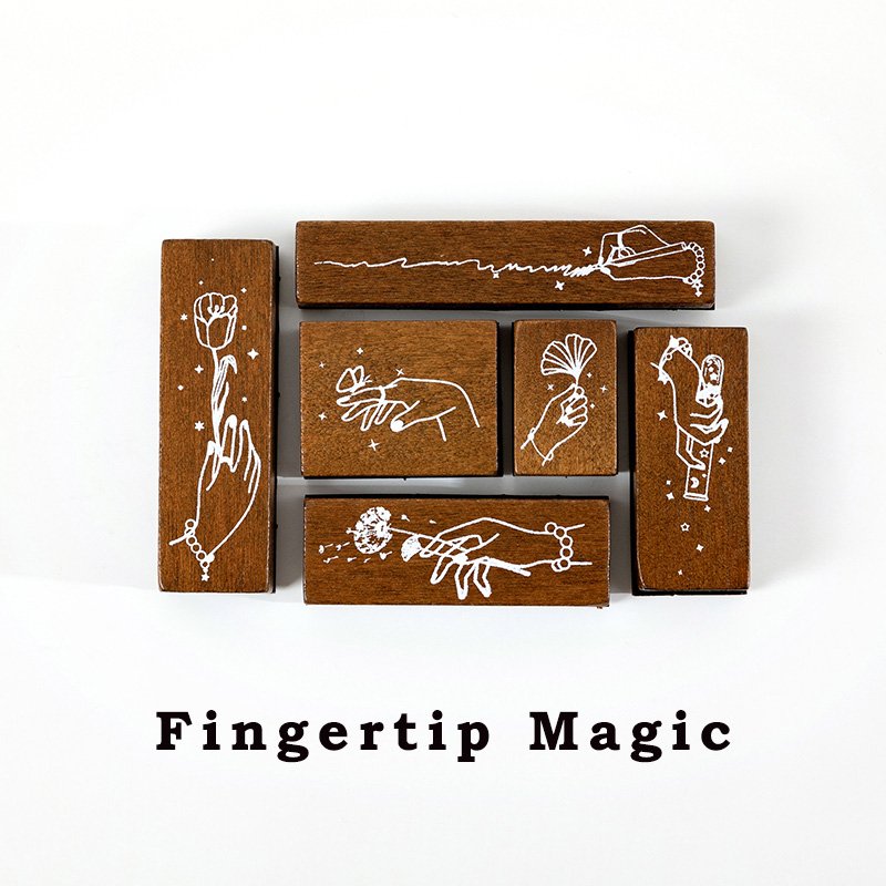 Whispers of the Wildwood Series - Wooden Rubber Stamps - 图片 8